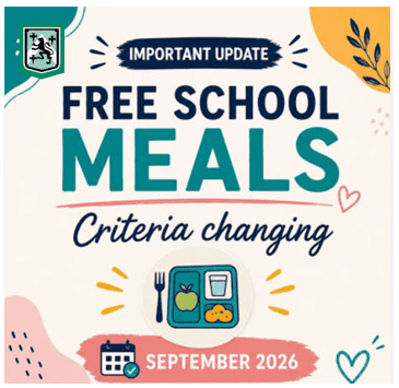 Free School Meals will be changing!